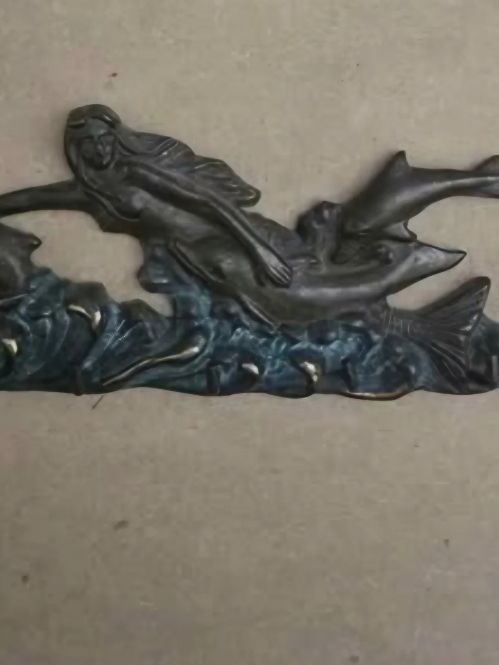 Decorative Mermaid Wall Hooks in Teal - Brand